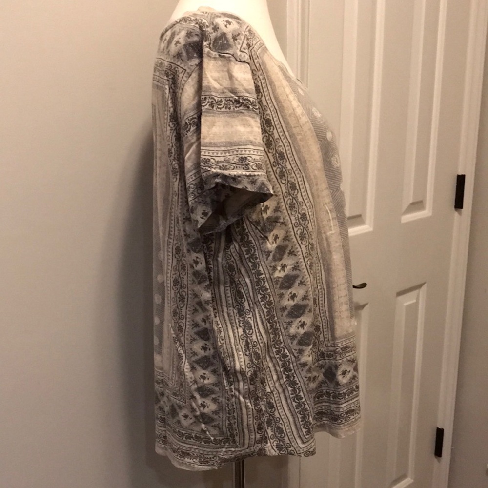 LUCKY BRAND Patterned Knit Top - Picture 2 of 8